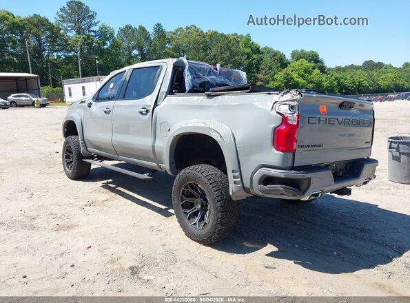 1GCUDEE80RZ374974 2024 CHEVROLET SILVERADO Gray Задня ліва чверть