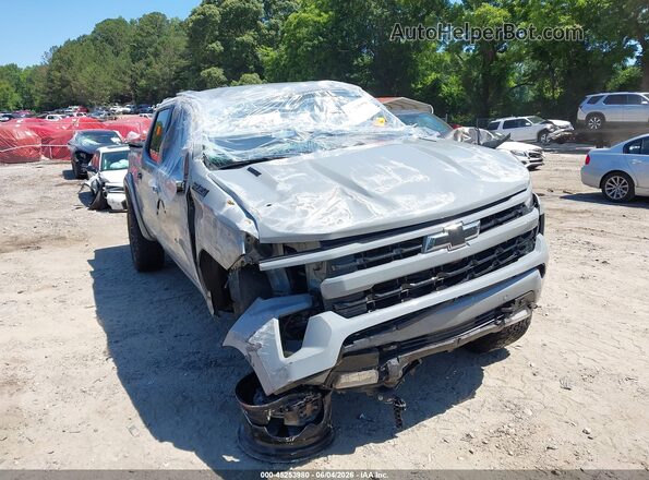 1GCUDEE80RZ374974 2024 CHEVROLET SILVERADO Gray Вид спереду