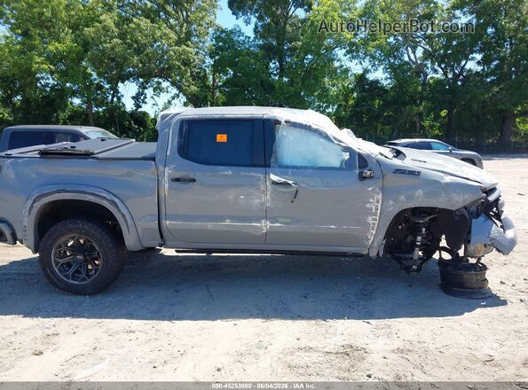 1GCUDEE80RZ374974 2024 CHEVROLET SILVERADO Gray Вид щитка приладів