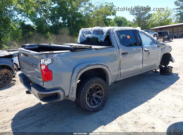 1GCUDEE80RZ374974 2024 CHEVROLET SILVERADO Gray Задня права чверть
