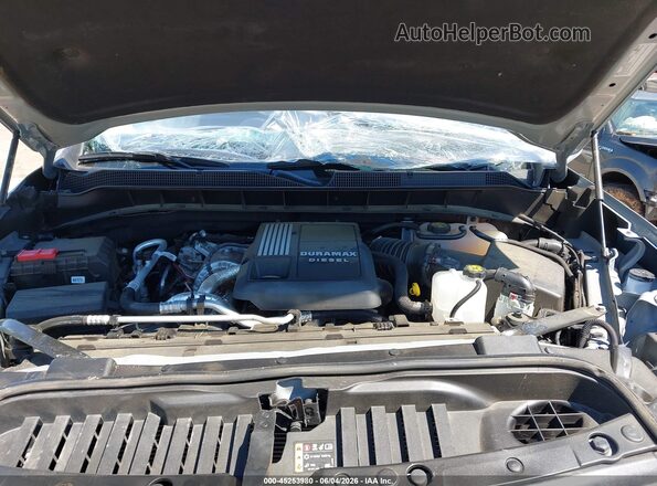 1GCUDEE80RZ374974 2024 CHEVROLET SILVERADO Gray Вид ззаду