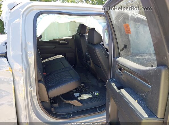 1GCUDEE80RZ374974 2024 CHEVROLET SILVERADO Gray Вид наклейки з VIN-кодом