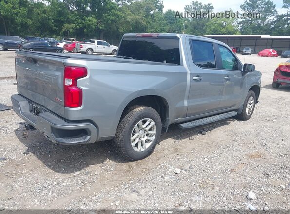 1GCUDEE85PZ203618 2023 CHEVROLET SILVERADO Gray Задня права чверть