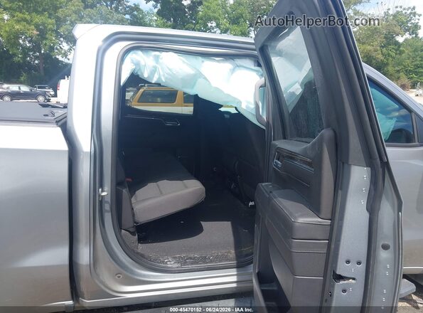 1GCUDEE85PZ203618 2023 CHEVROLET SILVERADO Gray Вид наклейки з VIN-кодом