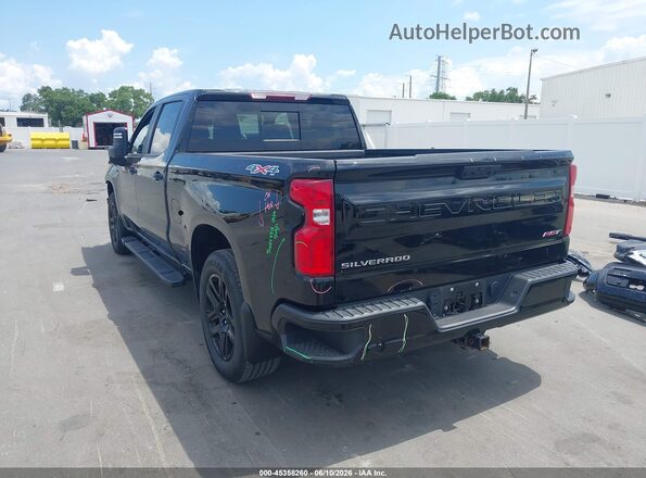 1GCUDEE87RZ128312 2024 CHEVROLET SILVERADO Black Trasero izquierdo