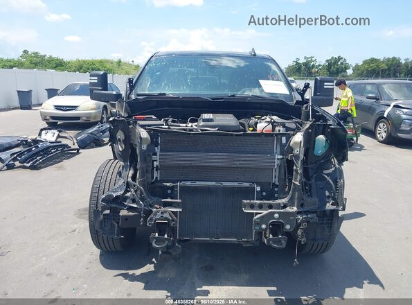 1GCUDEE87RZ128312 2024 CHEVROLET SILVERADO Black Vista frontal