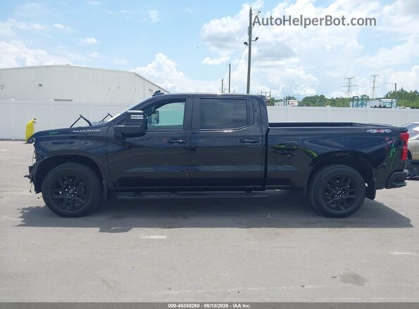 1GCUDEE87RZ128312 2024 CHEVROLET SILVERADO Black 