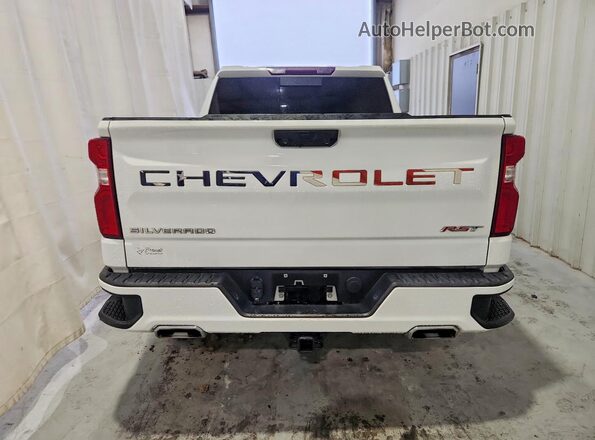 1GCUDEE89PZ192400 2023 CHEVROLET SILVERADO White Widok z tyłu