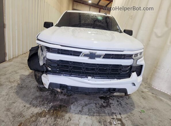 1GCUDEE89PZ192400 2023 CHEVROLET SILVERADO White Widok z przodu