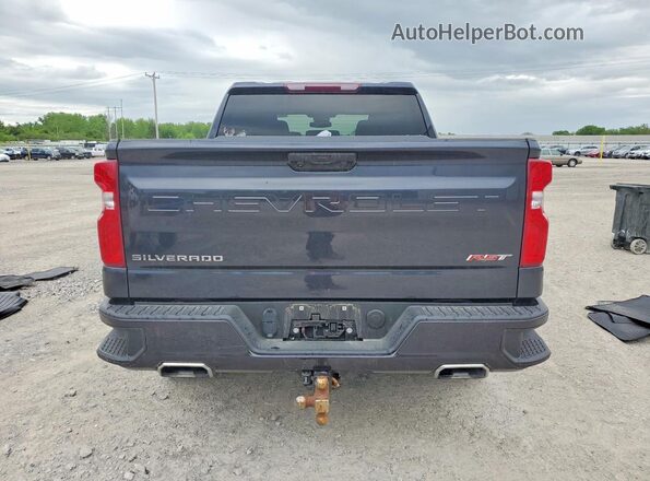 1GCUDEED2RZ406143 2024 CHEVROLET SILVERADO Gray უკანა ხედი
