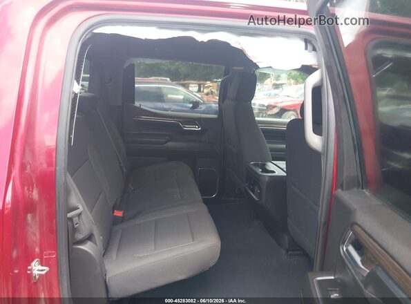 1GCUDEED3RZ139031 2024 CHEVROLET SILVERADO Red VIN կոդի պիտակի տեսք