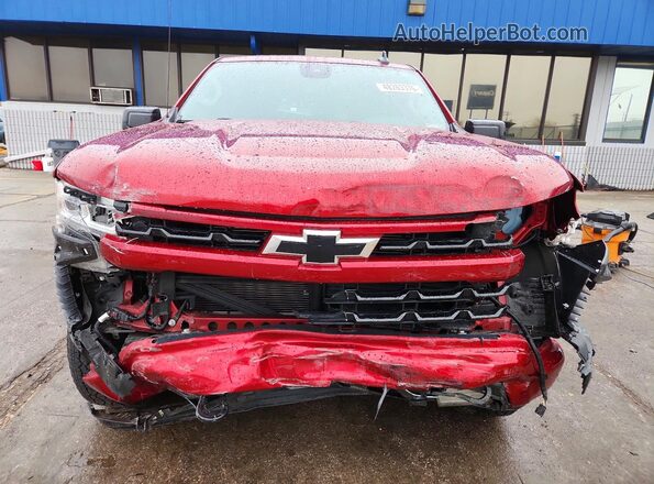 1GCUDEED4PZ159270 2023 CHEVROLET SILVERADO Red Vista frontal