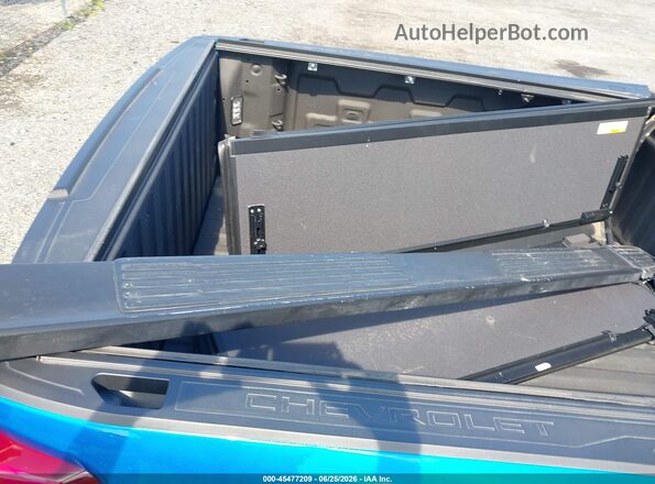1GCUDEED8PZ243317 2023 CHEVROLET SILVERADO Blue ხელსაწყოთა პანელის ხედი