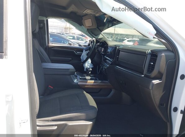 1GCUDEEL2RZ273830 2024 CHEVROLET SILVERADO White Вид салону спереду