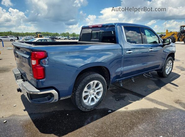 1GCUDGED5RZ305917 2024 CHEVROLET SILVERADO Blue Trasero derecho
