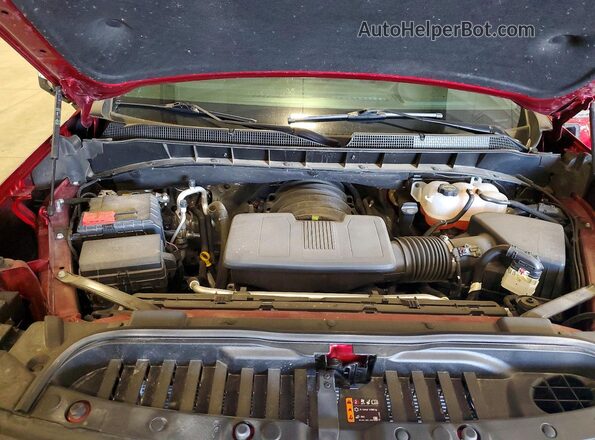 1GCUDGED8RZ230226 2024 CHEVROLET SILVERADO Red Widok wnętrza z tyłu