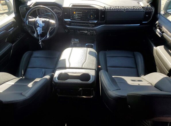 1GCUDGED8RZ291253 2024 CHEVROLET SILVERADO White Dashboard view