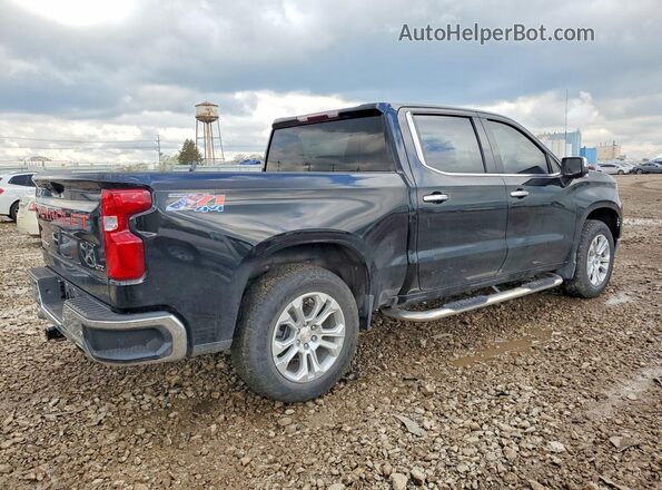 1GCUDGEL6PZ147009 2023 CHEVROLET SILVERADO Black უკანა მარჯვენა
