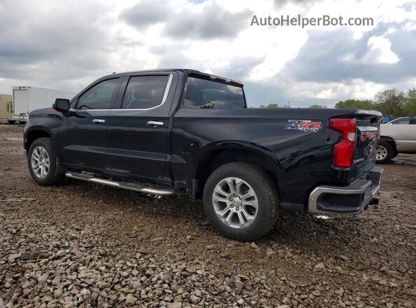 1GCUDGEL6PZ147009 2023 CHEVROLET SILVERADO Black უკანა მარცხენა