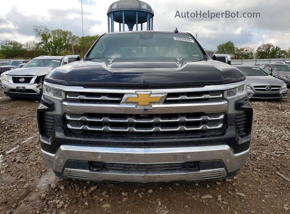 1GCUDGEL6PZ147009 2023 CHEVROLET SILVERADO Black წინა ხედი
