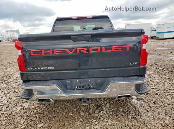 1GCUDGEL6PZ147009 2023 CHEVROLET SILVERADO Black უკანა ხედი