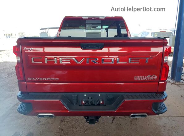 1GCUDJE81RZ289568 2024 CHEVROLET SILVERADO Red Вид ззаду