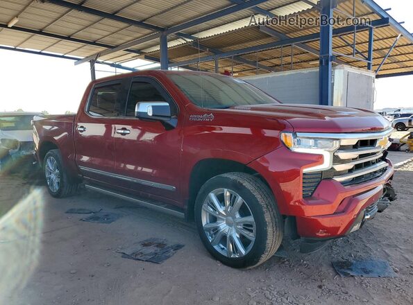 1GCUDJE81RZ289568 2024 CHEVROLET SILVERADO Red Передня права чверть