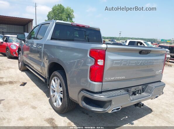 1GCUDJE84RZ119222 2024 CHEVROLET SILVERADO Серебряный Задняя левая четверть