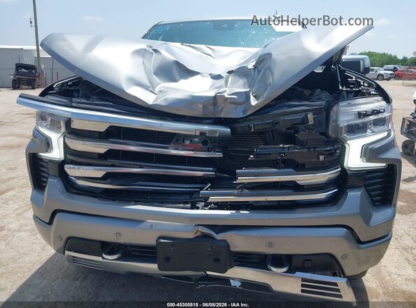 1GCUDJE84RZ119222 2024 CHEVROLET SILVERADO Серебряный Вид щитка приборов