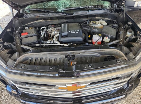 1GCUDJE85RZ112795 2024 CHEVROLET SILVERADO Black Widok wnętrza z tyłu