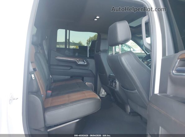 1GCUDJE86PZ278918 2023 CHEVROLET SILVERADO White Vista de la etiqueta del VIN