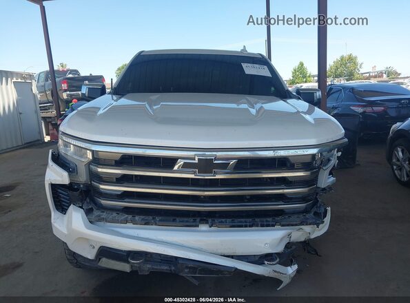 1GCUDJE86PZ278918 2023 CHEVROLET SILVERADO White Vista interior trasera