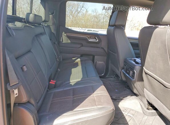 1GCUDJED5NZ632373 2022 CHEVROLET SILVERADO Black Вид задніх сидінь