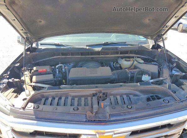1GCUDJED5NZ632373 2022 CHEVROLET SILVERADO Black Вид задньої частини салону