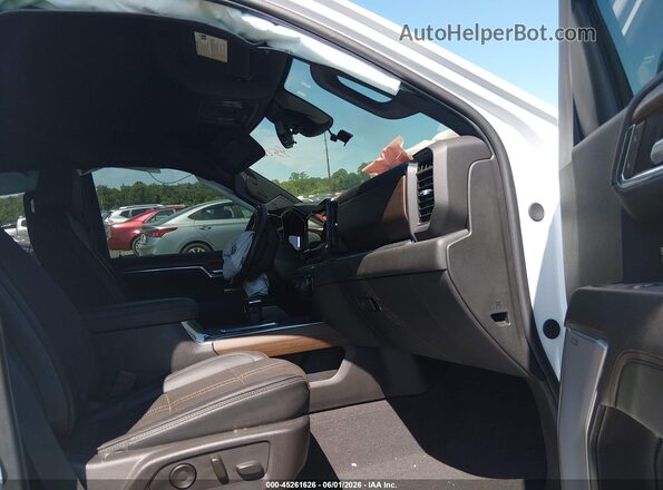 1GCUDJED8RZ312292 2024 CHEVROLET SILVERADO White Front interior view