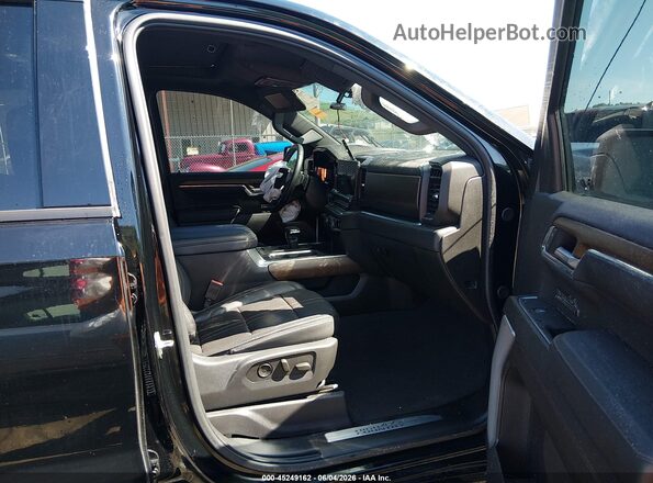 1GCUDJEL4RZ261431 2024 CHEVROLET SILVERADO Black Սալոնի դիմացի տեսք