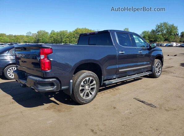 1GCUDJEL6NZ595745 2022 CHEVROLET SILVERADO Black Задня права чверть