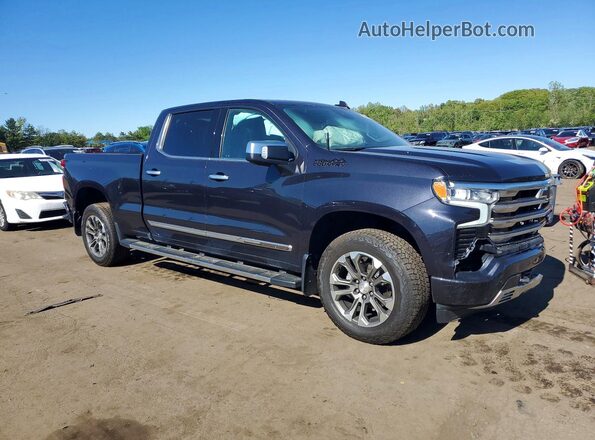 1GCUDJEL6NZ595745 2022 CHEVROLET SILVERADO Black Передня права чверть