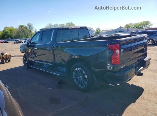 1GCUDJEL6NZ595745 2022 CHEVROLET SILVERADO Black Задня ліва чверть