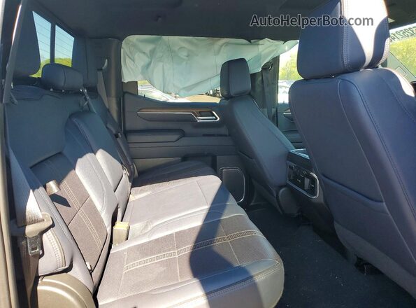 1GCUDJEL6NZ595745 2022 CHEVROLET SILVERADO Black Вид задніх сидінь