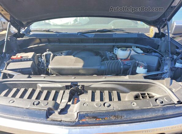 1GCUDJEL6NZ595745 2022 CHEVROLET SILVERADO Black Вид задньої частини салону