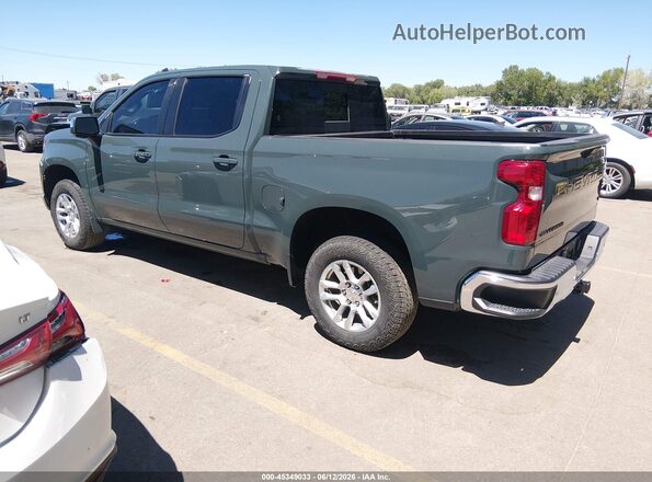 1GCUKDED8SZ232987 2025 CHEVROLET SILVERADO Зеленый Задняя левая четверть