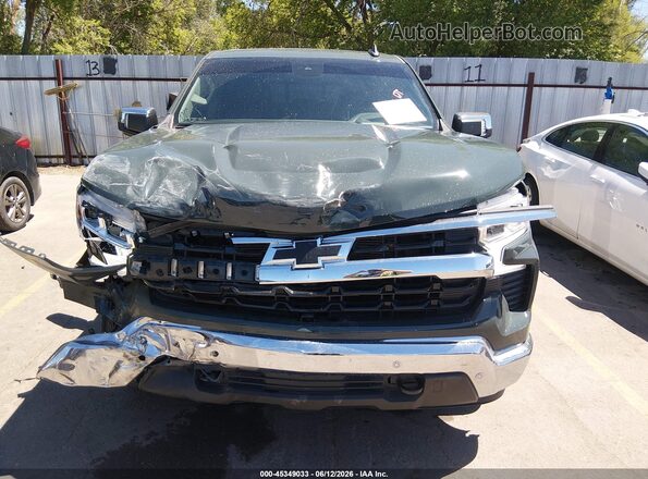 1GCUKDED8SZ232987 2025 CHEVROLET SILVERADO Зеленый Вид щитка приборов