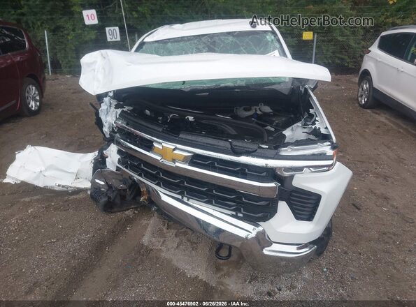 1GCUKDED9TZ297705 2026 CHEVROLET SILVERADO White Widok zestawu wskaźników