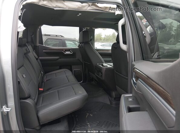 1GCUKEE83TZ287583 2026 CHEVROLET SILVERADO Gray Widok naklejki z numerem VIN