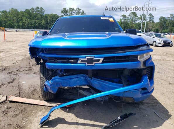1GCUKEED0SZ237185 2025 CHEVROLET SILVERADO Blue Vista frontal