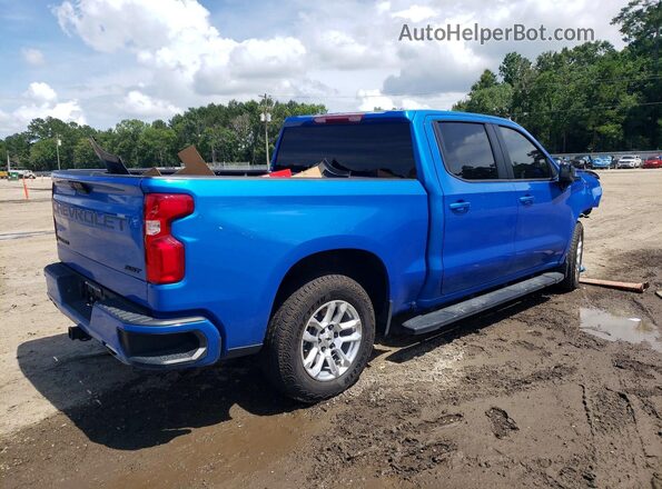 1GCUKEED0SZ237185 2025 CHEVROLET SILVERADO Blue Trasero derecho