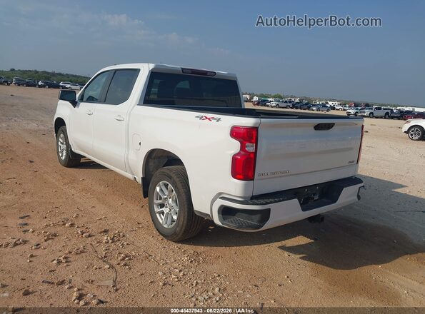 1GCUKEED2TZ136005 2026 CHEVROLET SILVERADO White Trasero izquierdo