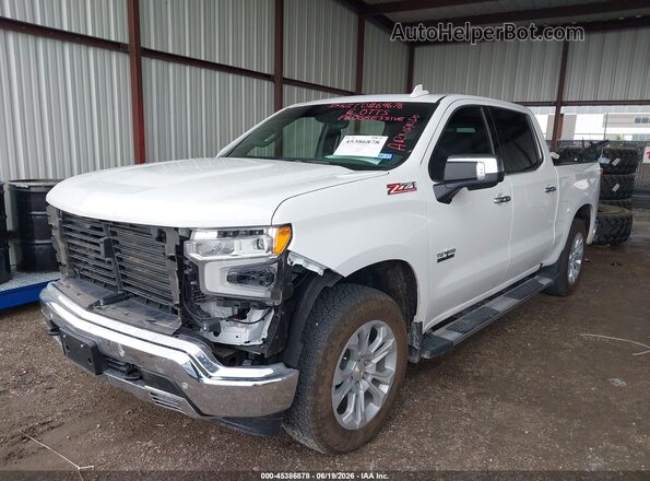 1GCUKGED4SZ302597 2025 CHEVROLET SILVERADO White Front left