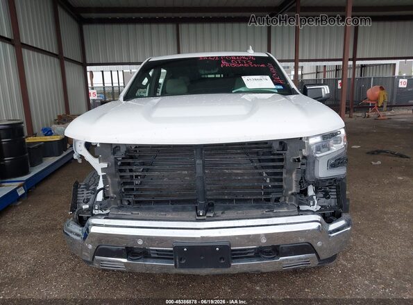 1GCUKGED4SZ302597 2025 CHEVROLET SILVERADO White Rear interior view